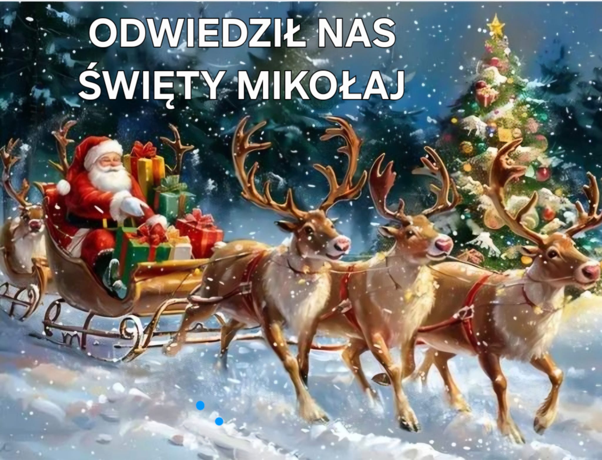 Odwiedził nas św. Mikołaj