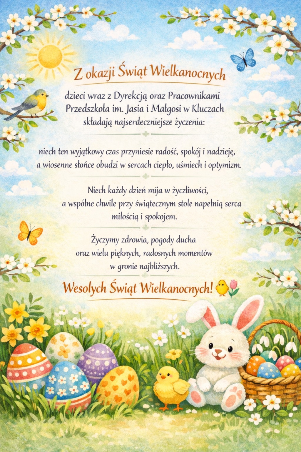 Życzenia Wielkanocne